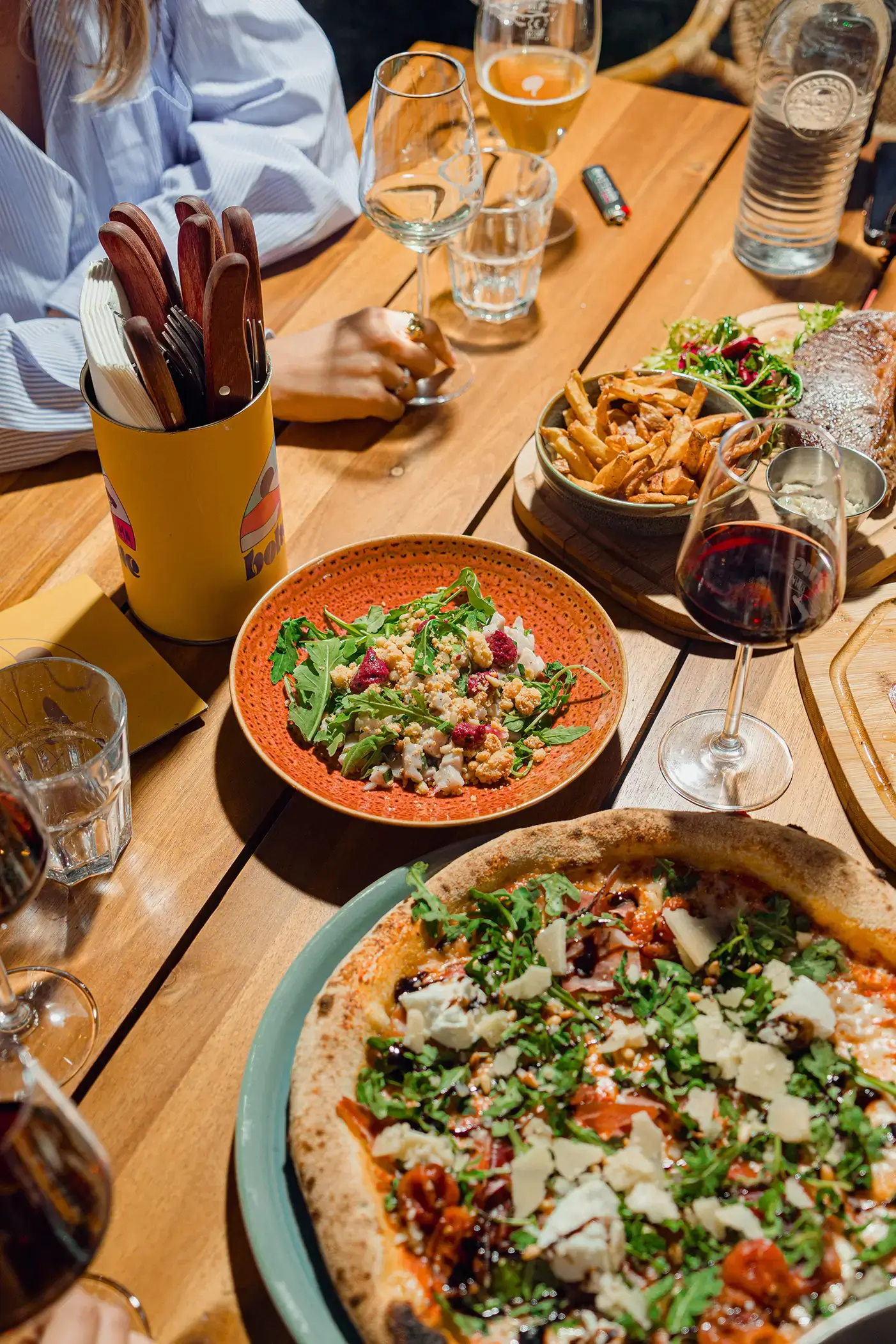 Photo d'ambiance de l'interieur du restaurant Prima Bonheur